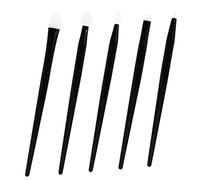 FOMIYES 1 Set Portable Silicone Makeup Brushes Eyeshadow Lip Eyebrow Applicator Set for Professional Travel Use Durable Easy to Carry for Home Work