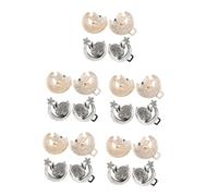 FOMIYES 10 PCS Adjustable Jean Waist Tightener for Pants Skirts Waistband Cincher Clip Button Extender No Sew Fit Casual Trousers Waist Adjustment