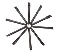 FOMIYES 10 Pcs Double Ended Eye Shadow Brush Sponges Makeup Tool Eyeliner Brushes Eyeshadow Applicator Makeup Tool Easy to Hold