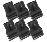 FOMIYES 10 Pcs Universal Hair Dryer Diffuser Attachment Set Comb Nozzle High-temperature Resistant Plastic for Curly Hair Styling Compatible Most Blow Dryers