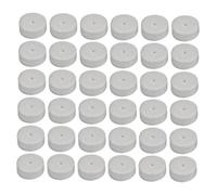 FOMIYES 1000Pcs White Foam Earring Pads Absorbing Cushioning for Studs Pierced Earring Backs Replacement Clutch Backs DIY Jewelry Comfort