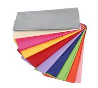 FOMIYES 100pcs Colored Tissue Paper for Crafts and Wrapping Vibrant Colors Origami Sheets for Art Projects Floral Bouquet Wrap Packaging Paper for Parties and Holidays
