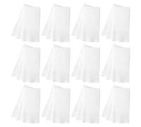 FOMIYES 100pcs Disposable White Paper Napkins 17"x12" Dust-Free Dinner Party Serviettes for Wedding Banquet Table Setting, Absorbent Business Luncheon Napkins