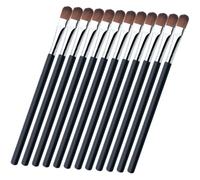 FOMIYES 100pcs Eye Makeup Brushes Portable Blending Tools with Smooth Handles for Eyeshadow Lip and Eyebrow Application and Easy to Carry