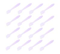 FOMIYES 100pcs Facial Scoops Makeup Pick Spoons Facial Spoons Plastic Portable Diy Mask Tools