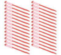 FOMIYES 100pcs Medical Id Bracelet Identification Bracelets PVC Soft Hypoallergenic Writable Label Quick Identification Hospital Admission for Women Patients