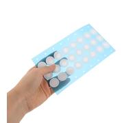 FOMIYES 100Pcs Mushroom Cultivation Adhesive Vent Filter Discs Eptfe Membrane 2X2Cm Sterile Air Exchange Pads for Mycology Jar Breathable Lid Tissue Culture