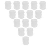 FOMIYES 100pcs Plastic Cabinet Hinge Screw Inserts 4x10mm for Wood Repair, Anti-Slip Hinge Dowel Stabilizers Suitable for Cabinet Door Mounting and Furniture Fixing