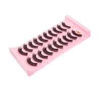 FOMIYES 10pairs Curling False Eyelashes Natural Full Wispy Lashes for Girls Makeup False Eyelashes