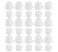 FOMIYES 10pcs Bathroom Toothpaste Squeezer Pump Replacement Silicone Tube Squeezer Leakproof Nozzle Adapter for Automatic Dispenser Suitable for Travelers