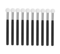 FOMIYES 10pcs Concealer Brush with Handle Small Makeup Sponge Applicators for Foundation and Concealer for Precise Application and Easy Cleaning