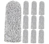 FOMIYES 10Pcs Cut Resistant Finger Covers Thumb Protectors for Cooking Gardening DIY Craft Work Anti-Cut Sleeves Fingers
