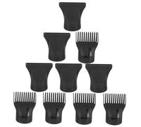FOMIYES 10pcs Hair Dryer Nozzles and Combs High Temperature Resistant Blow Dryer Attachments for Salon Styling Design for Smooth