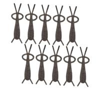 FOMIYES 10pcs Heart-shaped Y-shaped Cat Eye Magnetic Nail Art Tools with Elegant Rabbit Design for DIY Gel Polish Wide Compatibility for Salon and Home Use