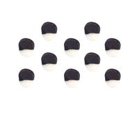 FOMIYES 10pcs Irregular Shape Button DIY Sewing Buttons Fine Workmanship Creative Fashion Black White Assorted Color for Backpacks and Windbreakers DIY Manual Clothing Shop Random Color