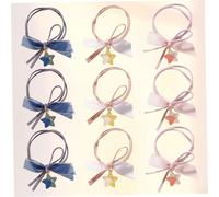 FOMIYES 10PCS Sky Hair Ties High Stretchy Elastic Ponytail Holders Fashion Hair Bands for Women Random Colors Random Color