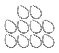 FOMIYES 10pcs Small Double Hook Extension Stapler Springs 90mm Stainless Steel Tension Springs for Office Staplers and Craft Repair Projects