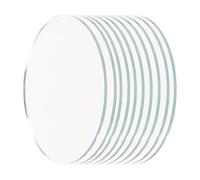FOMIYES 10pcs Small Round Glass Mirror, 2inch Round Mirror for Arts & Diy Crafts Projects, Traveling, Framing, Decoration, Travel Home Use Portable Mini Pieces