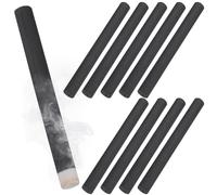 FOMIYES 10pcs Smokeless Moxa Sticks for Moxibustion, Black Paper Material, Mild Burning, Home Moxibustion Instrument for Relaxation and Wellness