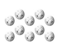 FOMIYES 10pcs Stainless Steel Whistle Piece for Teapot Replacement with Durability and Universal Compatibility, Silver Kettle Lid Sound Chip for Whistling Teakettle Accessories