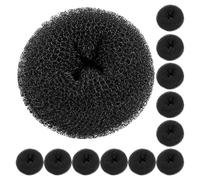 FOMIYES 12pcs Bun Maker: Bun Maker Small Donut Hair Shaper - Elastic Hair Doughnut Hairpiece Supply For Wedding Party Outdoor Travel Hairstyles
