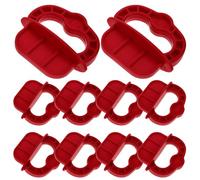 FOMIYES 12pcs Decking Board Spacer Rings Deck Board Spacer Tool for Wood Composite Decking Uniform Gap Alignment for DIY and Professional Use