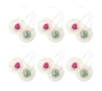 FOMIYES 12Pcs Dual-Top Kerosene Lamp Mantles Lantern Mesh Covers Medium Size Gaslight Wick Replacement for Outdoor Camping and Hiking Use