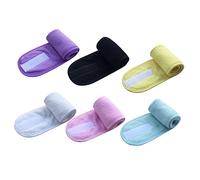 FOMIYES 12pcs Hair Towel Spa Headband Facial Sweat Absorbent Hair Wrap for Face Wash Makeup Yoga
