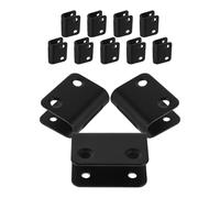 FOMIYES 12pcs Metal U-shaped Speaker Clip for Audio Equipment and Speaker Cabinets Quick Installation and Wear Resistant Mount Clip Suitable for Home and Events Use