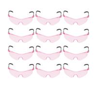 FOMIYES 12pcs Protective Goggles for Eye Safety Glasses Windproof Pink Eyewear for CS Games Science Lab and Outdoor Play