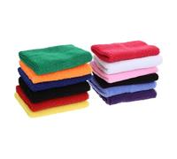 FOMIYES 12PCS Sports Wristbands Sweat Absorbent Elastic Wrist Protectors for Men Women Comfortable Support Straps for Badminton Volleyball Basketball Football Fitness