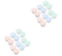 FOMIYES 12pcs Storage Box Travel Light Really Useful Lens Case for Contacts Bulk Supplies