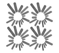 FOMIYES 140pcs Woodruff Key Kit Stainless Steel round Ended Parallel Shaft Keys Assortment with Precision Engineering and Tight Tolerances for Automotive and Industrial Environments