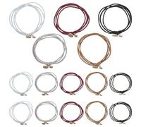 FOMIYES 15 Pcs Hair Ties Bracelet No Damage: Elastic Ponytail Cuff Holders - Fashion Accessories for Women Hairbands for Thick Hair