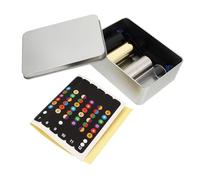 FOMIYES 16pcs Guitar Slide Set with Metal and Glass Slides, Thumb Finger Picks, and Finger Covers for Acoustic and Electric Guitar Accessories