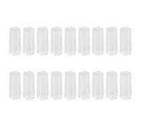 FOMIYES 18pcs Blind Wand Grip Replacement Handles Plastic Tilt Rod End Parts for Window Blinds Repair Accessories Compatible with Venetian
