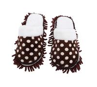 FOMIYES 1Pair Washable Chenille Mop Slippers for Women Detachable Floor Cleaning Shoes Cozy Winter Footwear for Hardwood and Tile Effortless Dusting Cleaning