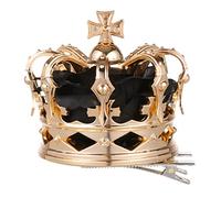 FOMIYES 1Pc Crown Hairpin Halloween Party Hair Accessories Charming Three Dimensional Design for Cosplay Weddings and Festive Occasions