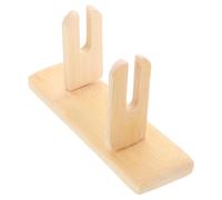 FOMIYES 1pc Fan Bracket Japanese Fan Holder Folding Chinese Fan Display Base Fan Stand Decor Vintage Fan Display Hand Fan Home Decoration Fan Storage Rack Display Stand Household Miss Wood