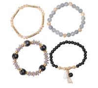 FOMIYES 1Pc Fashion Bangle for Handmade Crystal Tassel Bracelet Elegant Design for Parties and Daily Wear Unique for