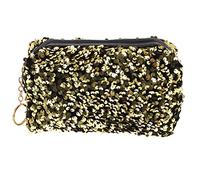 FOMIYES 1Pc Large Capacity Shining Sequin Makeup Bag Stylish Travel Cosmetic Storage Bag Zippered Design for Easy Organization for Women The Go Durable and Lightweight for All Your