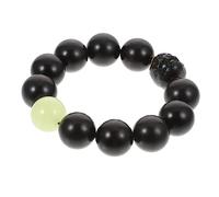 FOMIYES 1Pc Luminous Ebony Bracelet Unisex Buddhist Beads Jewelry for All Occasions for Birthdays Valentine Day and More