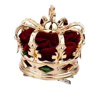 FOMIYES 1Pc Three Dimensional Crown Hairpin Party Queen Headdress for Halloween Cosplay and Dress Parties Unique Hair Accessory for Women