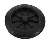 FOMIYES 1pcs Garbage Bin Wheel Garbage Replacement Parts Thickened Structure Rubber Wear Resistance Reinforced Design Heavy Duty Construction for Trash Collection in Streets and Parks