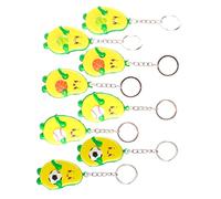 FOMIYES 1set Avocado Keychain Cute Squishy Cartoon Pendant for Keys Soccer Basketball Design for Home Decor and Sports Parties 8pcs