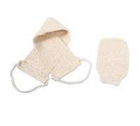FOMIYES 2 Pack Back Scrubber Natural Sisal Body Scrubber with Straps Shower Gloves Towel Bath Shower for Men Women