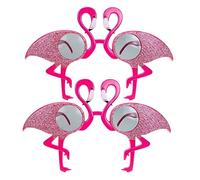 FOMIYES 2 Pairs Flamingo Party Glasses of Novelty Costume Eyeglasses for Summer Beach Parties Lightweight and Fun Photo Props for Birthday and Cosplay Events Unique Design for Laughter and