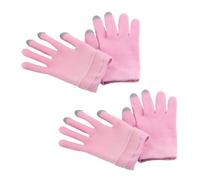 FOMIYES 2 Pairs Moisturizing Skin Care Gel Gloves for Adults Exfoliating Hand Care Cover for Dry Cracked Hands Soft Gloves to Nourish and Restore Smoothness