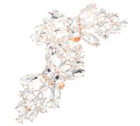 FOMIYES 2 Pcs Removable Rhinestone Crystal Shoe Clips Rose Gold Detachable Shoe Buckle Charms for Bridal High Heels Weddings Parties Durable Glamorous Footwear Decorations