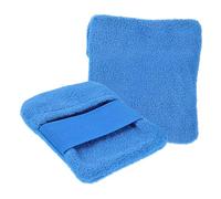 FOMIYES 2 Pcs Reusable Sand Removal Bags for Beach Travel Portable Lightweight Sand Eraser Pouch with Coral Fleece Large Extra Large Zippered and Vacation Essentials